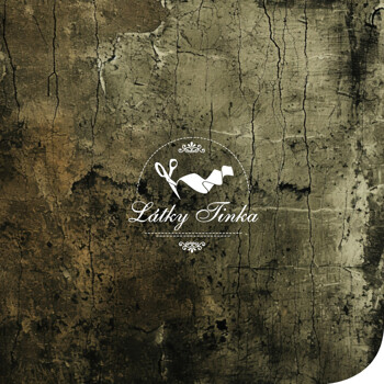 Teplákovina zelená batika